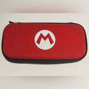 Nintendo Switch Mario Zippered Accessories Storage Travel Case *ONLY*